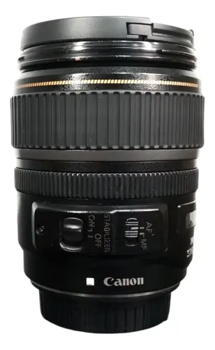 Lente Canon 17-85mm Ultrasonic - 1 Ano De Garantia Canon Ef-s