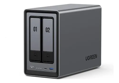 Nas De Desktop Ugreen Nasync Dxp2800 De 2 Compartimentos, In