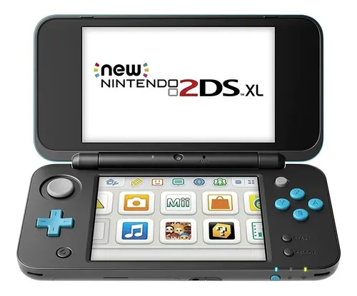 Nintendo 3DS New 2DS XL Mario Kart 7 Bundle cor preto y azul
