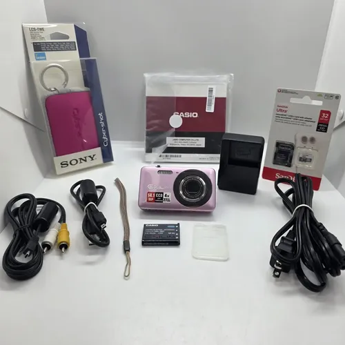 Câmera Digital Casio Exilim Ex-z800 14.1 Mp Cyber-shot Rosa