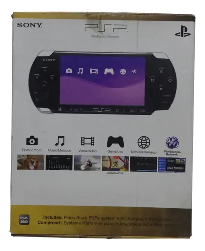 Só Caixa Psp 3000 Papelão Sony Original Com Berço | MercadoLivre