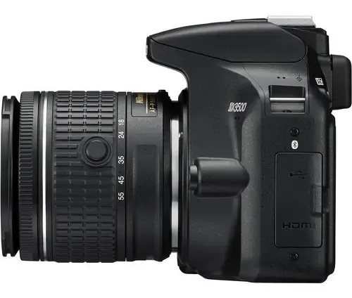 Nikon DSLR Kit D3500 + lente 18-55mm VR d3500 DSLR cor preto