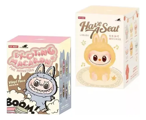 C, 2x Labubu Exciting Macaron The Monsters - Colección | MercadoLivre