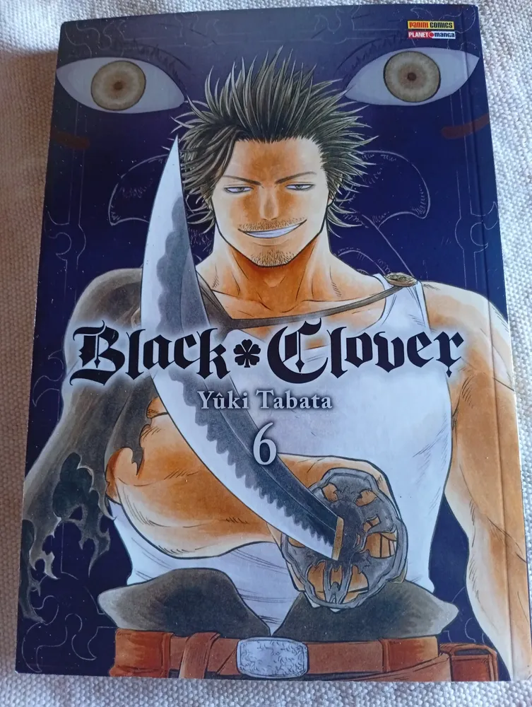 Livro Black Clover Vol. 6, de Tabata, Yûki. Editora Panini Brasil