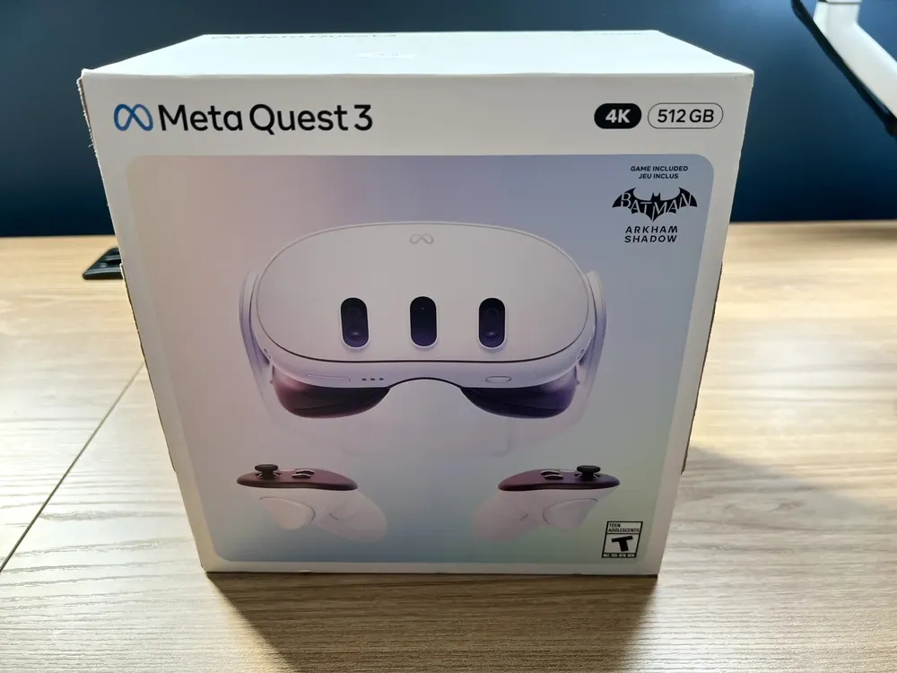 Meta Quest 3 512gb 4k Branco com Joysticks | Parcelamento sem juros