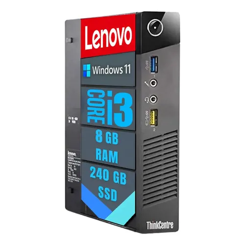 Mini Pc Lenovo Thinkcentre M93 I3 8gb Ssd 256gb Win10 Wifi