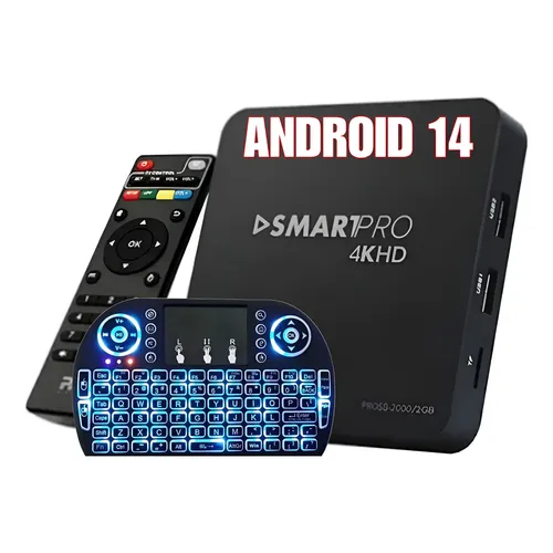 Amazon Fire TV Cube 1ª geração de voz 4K 16GB preto com 2GB de