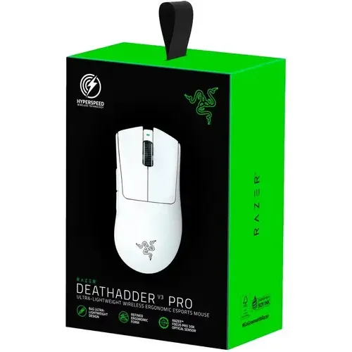 Mouse Razer Deathadder V3 Pro Wireless de 90 horas, comutadores