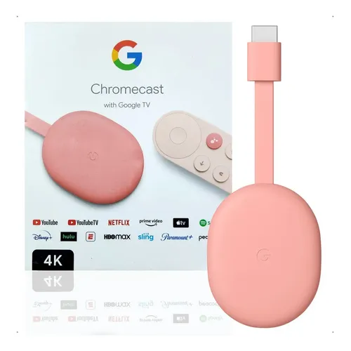 Google Chromecast 4k Chromecast with Google TV GA01919-US 4ª