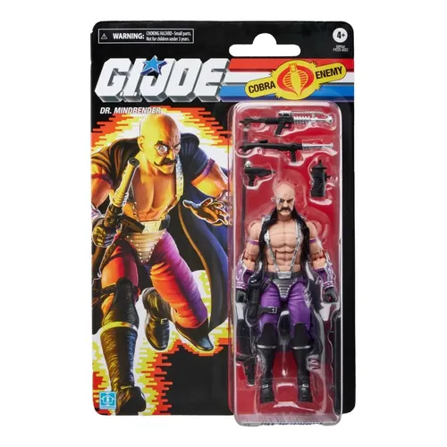 Figura Gi Joe Dr Mindbender | Frete grátis