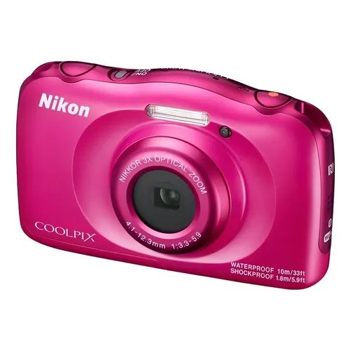 Nikon Coolpix W100 compacta cor rosa | MercadoLivre