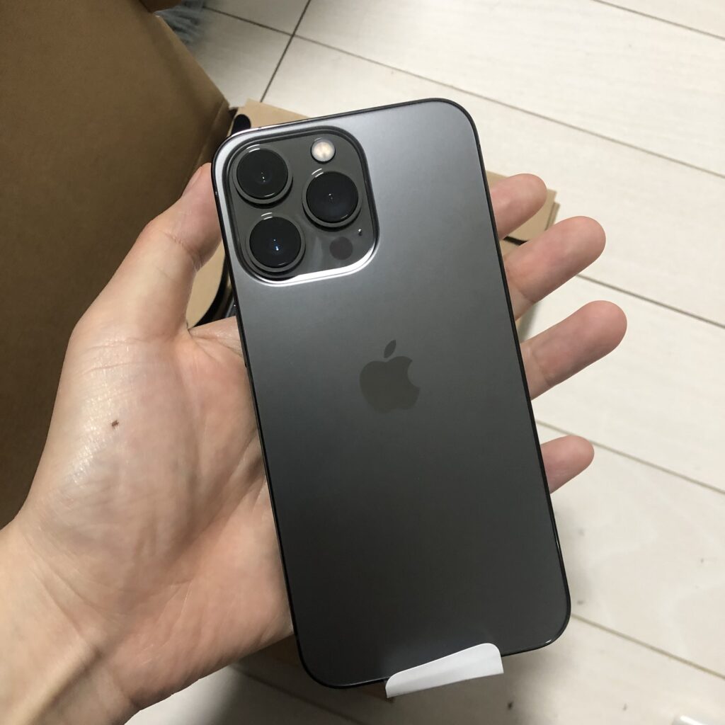 開封！】iPhone 13 pro グラファイト | 人のブログ