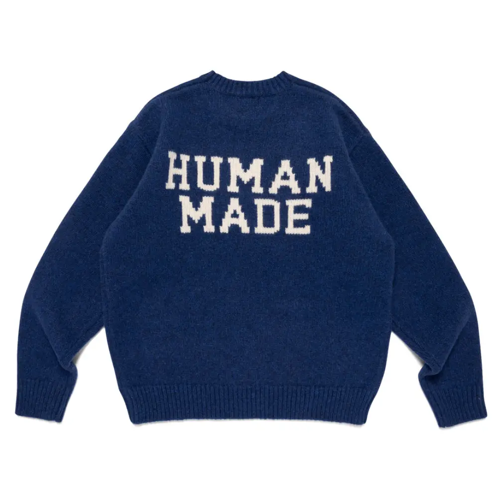 Human Hope Low Gauge Knit Navy | Stylish & Comforta