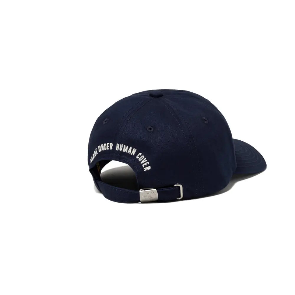 Human Made X Undercover 6panel Twill Cap Navy | Simple Fit.
