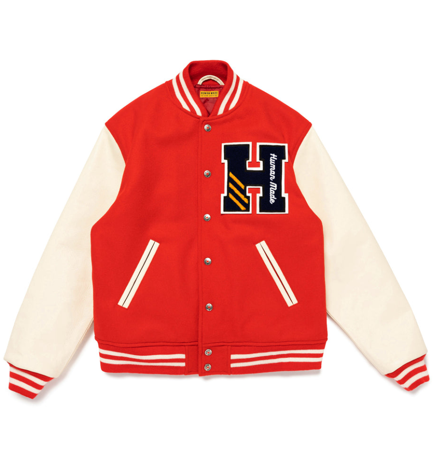 ジャケット・アウター HUMAN MADE x RED WING VARSITY JACKET M HUMAN