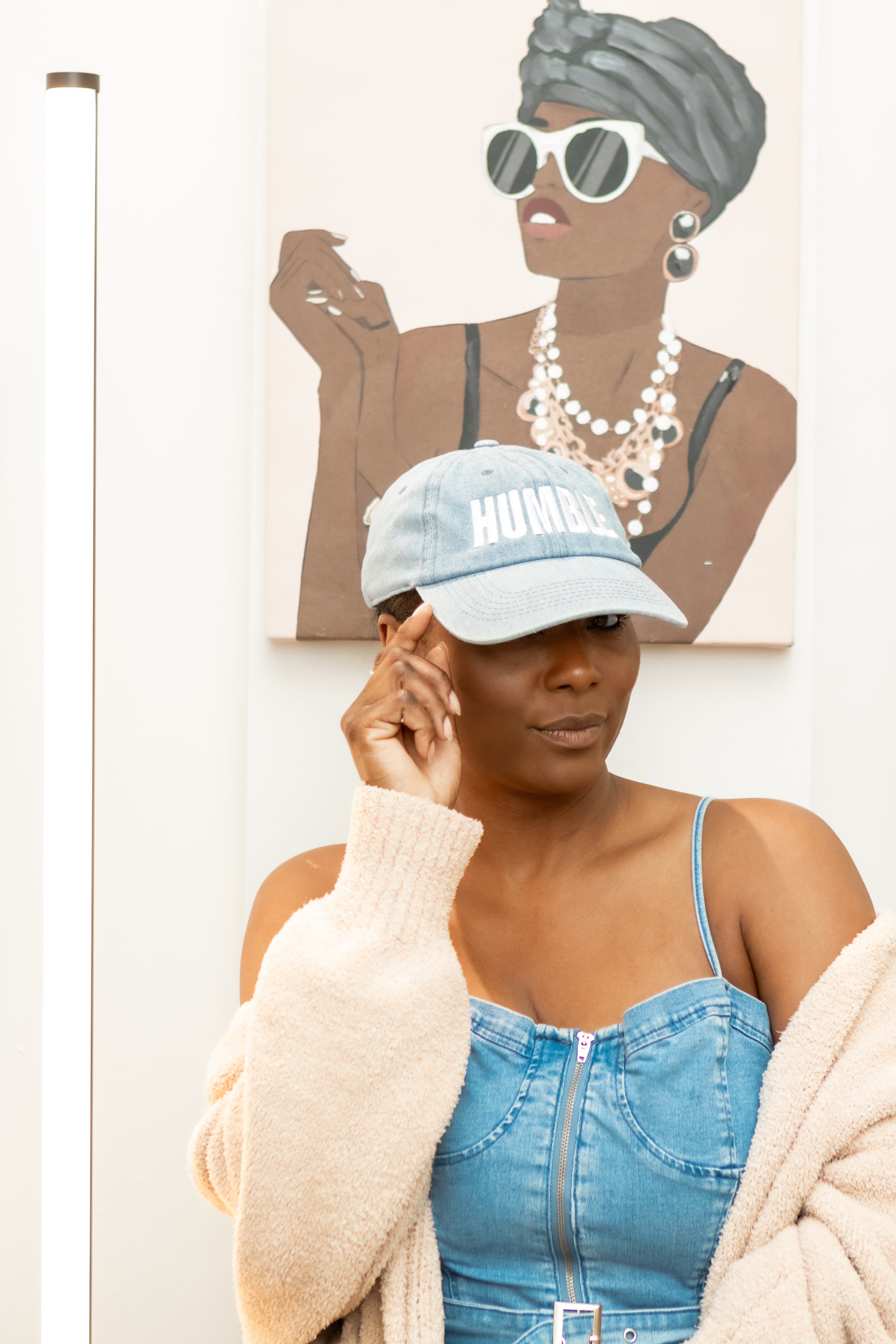 The Denim Cap – Humble Hair