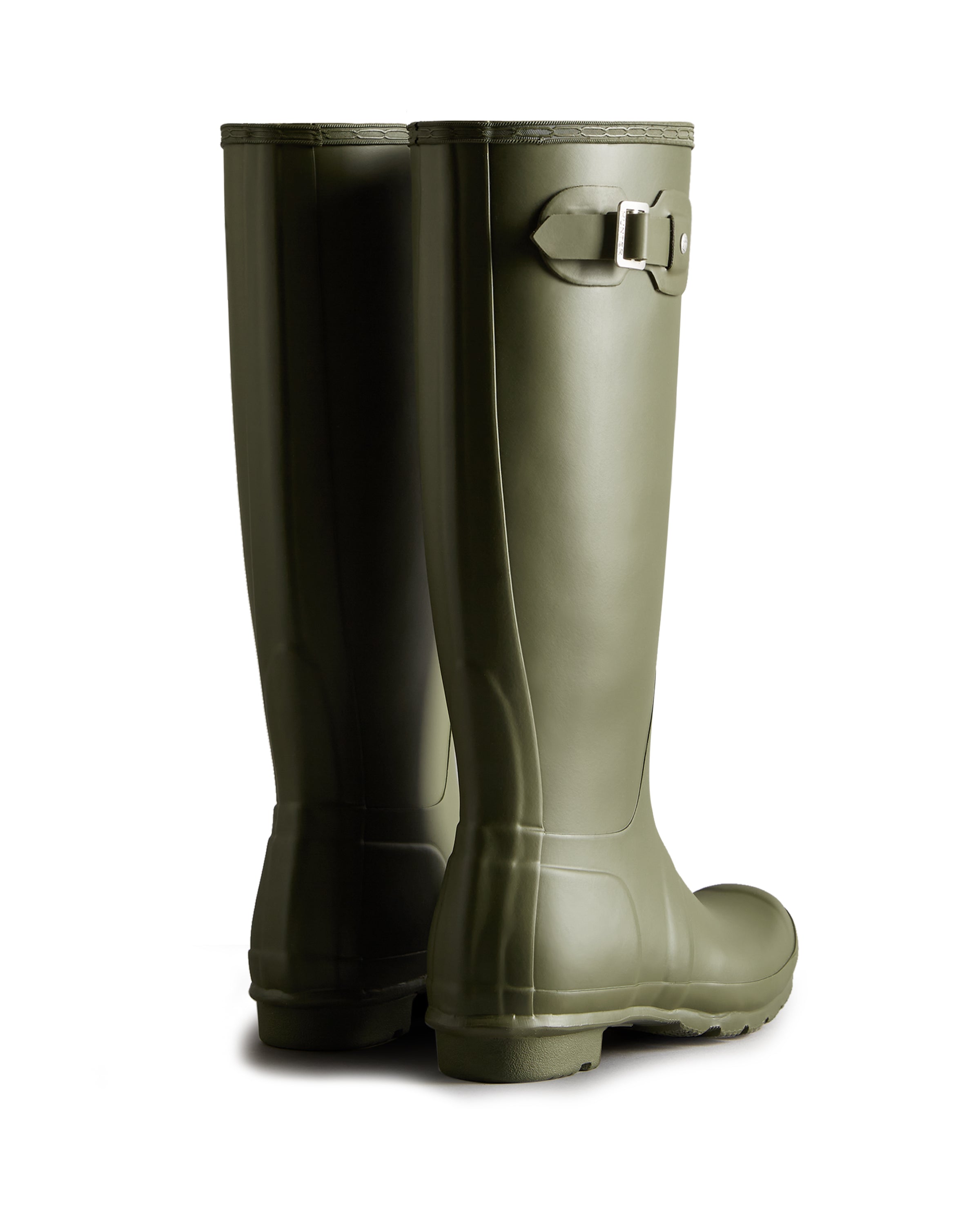 レディース オリジナル トール レイン ブーツ - オリーブ リーフ