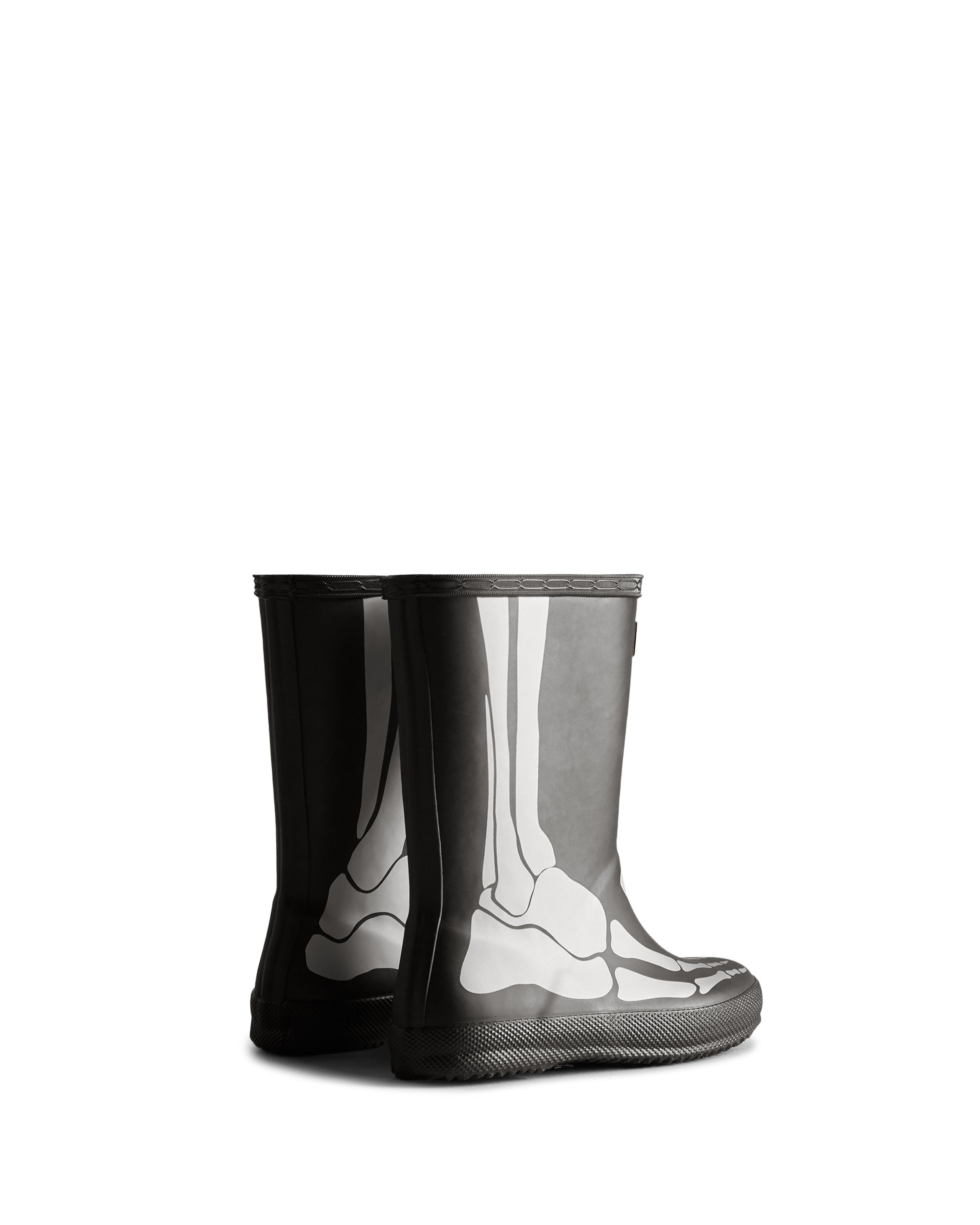 キッズ ファースト クラシック メタリックスケルトン レインブーツ