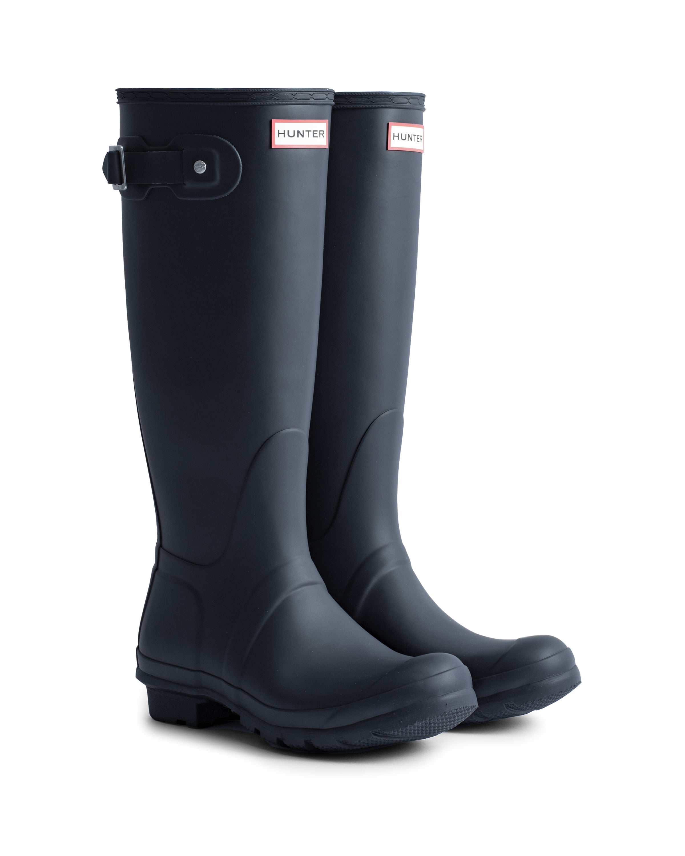 レディース オリジナル トール レイン ブーツ - ネイビー