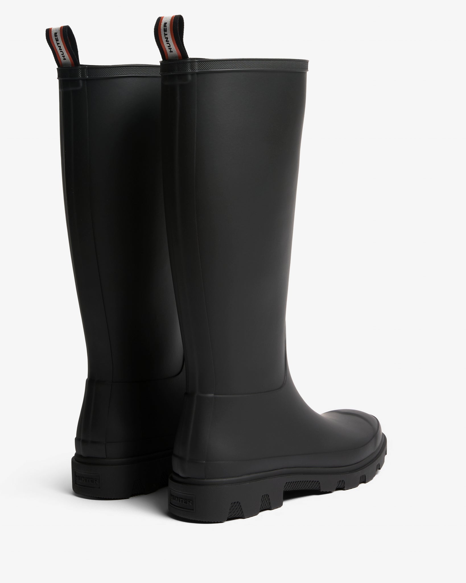 Hunter Boots Maison Kitsune X Hunter Unisex Downpour Tall Black