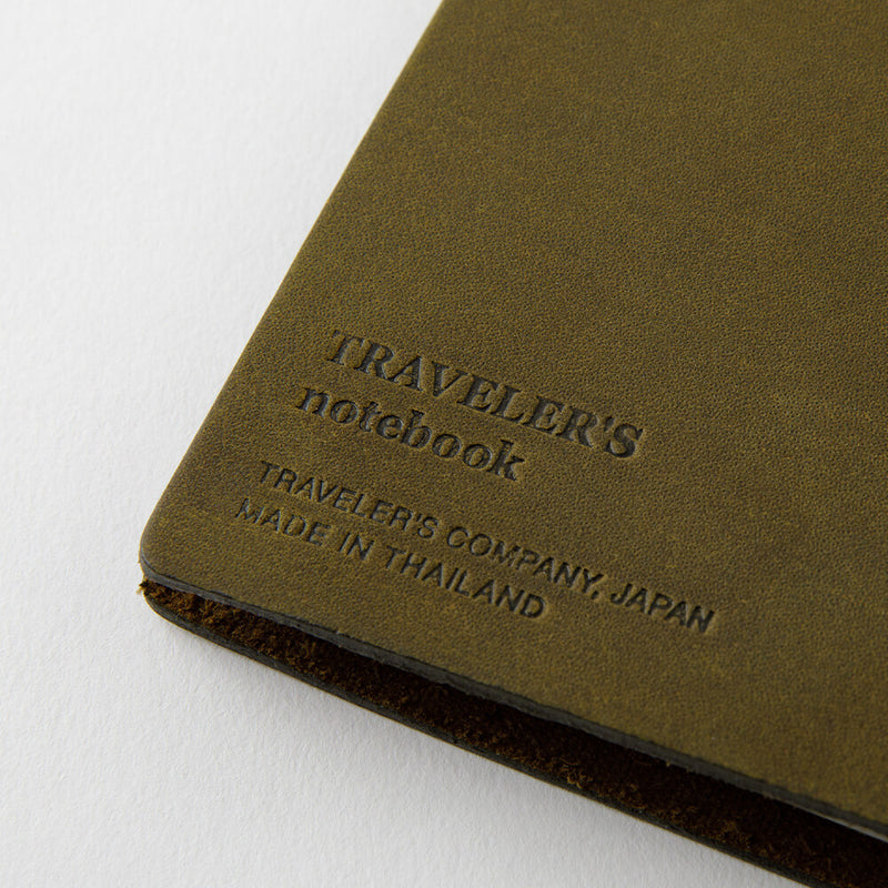Traveler's Company Notebook Regular Size Olive Green, $68.75