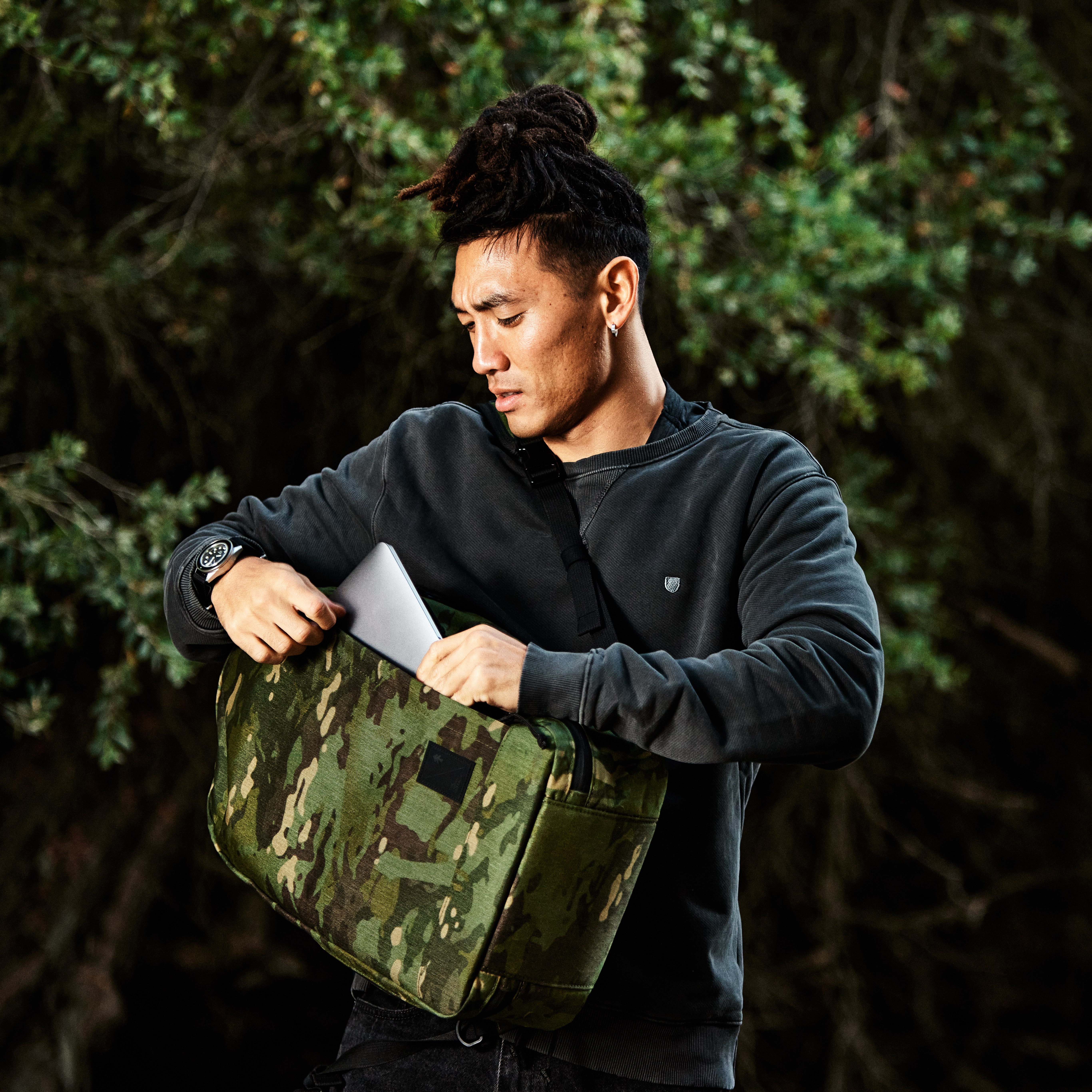 The Brown Buffalo Huckberry X The Brown Buffalo Conceal Backpack