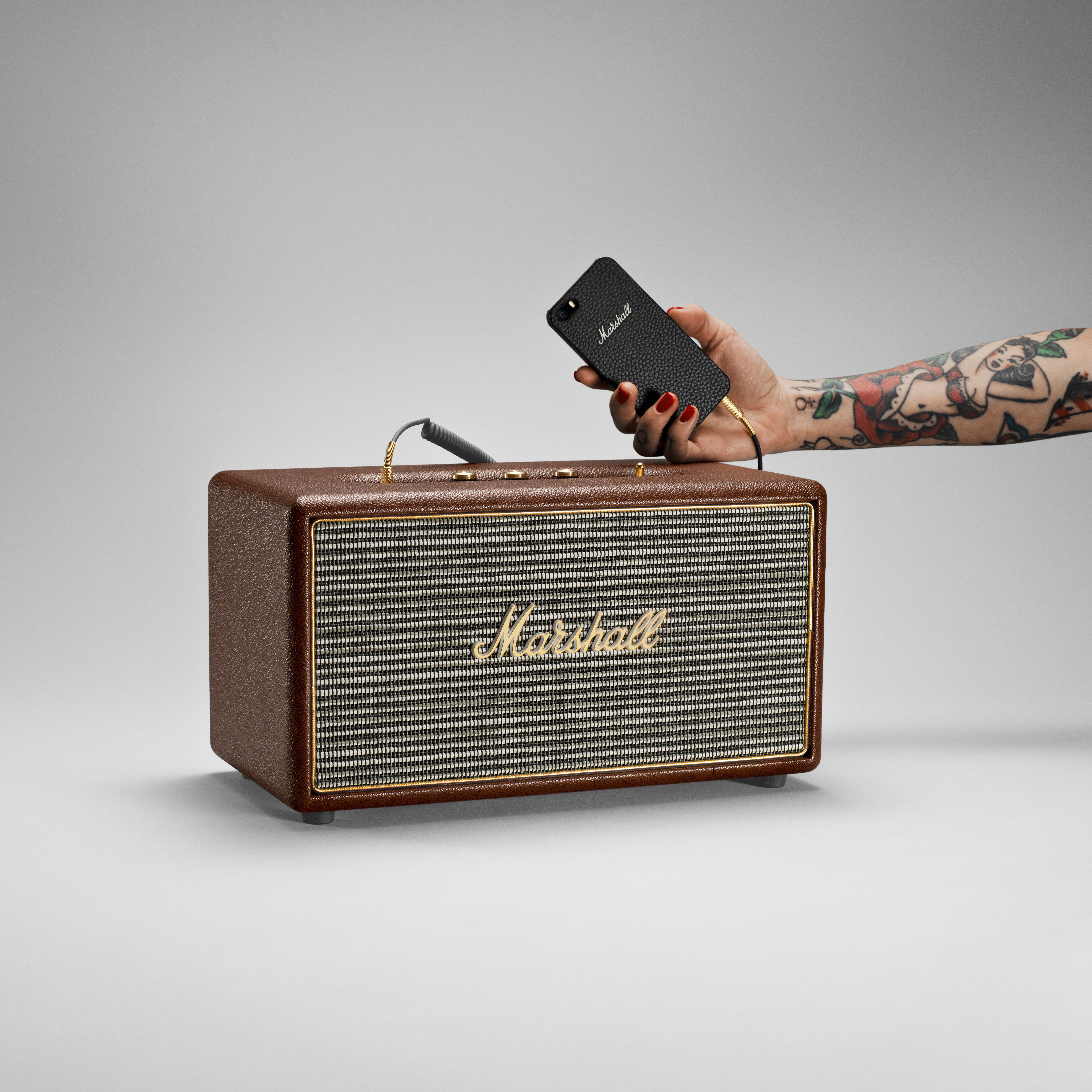 Marshall Stanmore Speaker - Brown | undefined | Huckberry