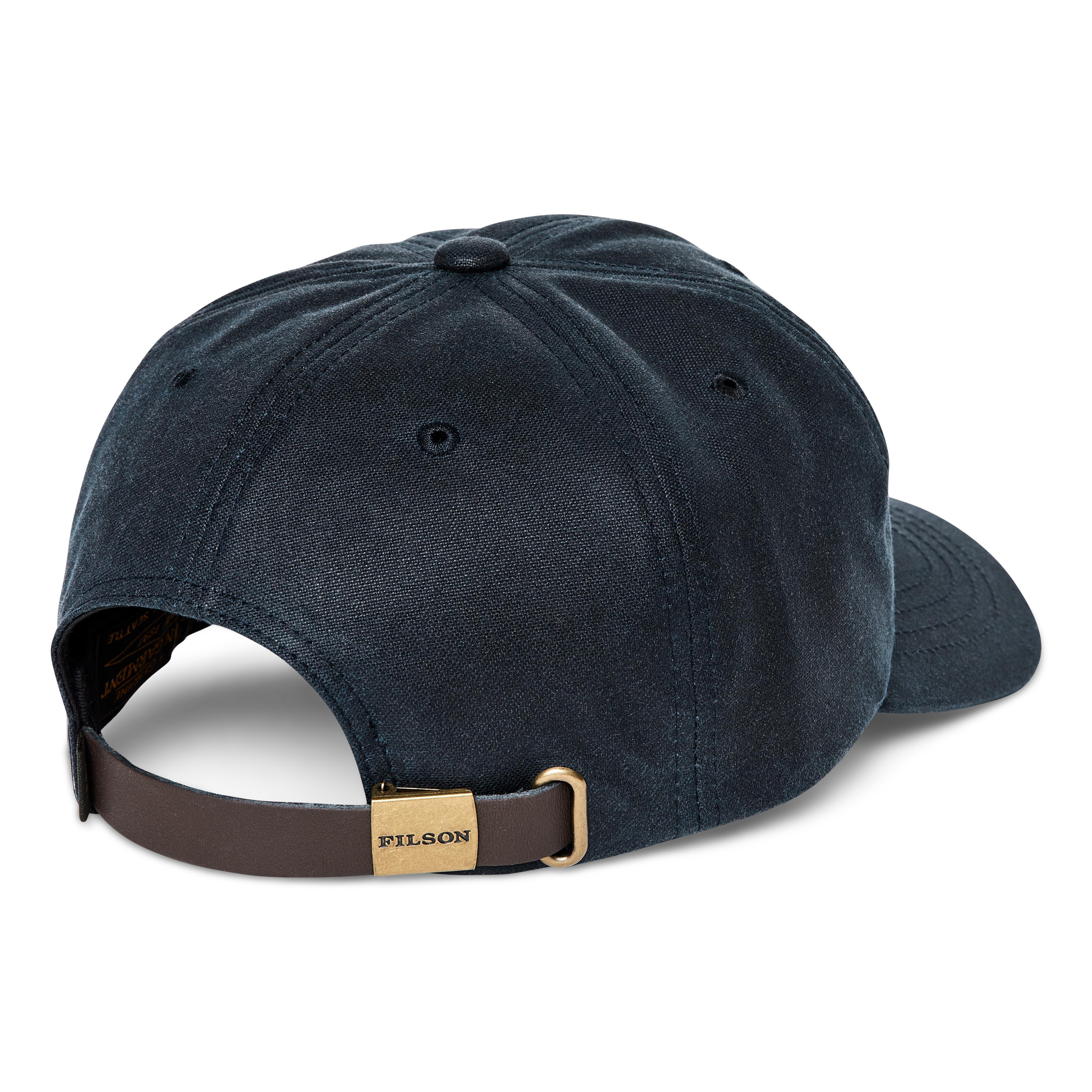 Filson Oil Tin Low-Profile Logger Cap - Service Blue | Baseball