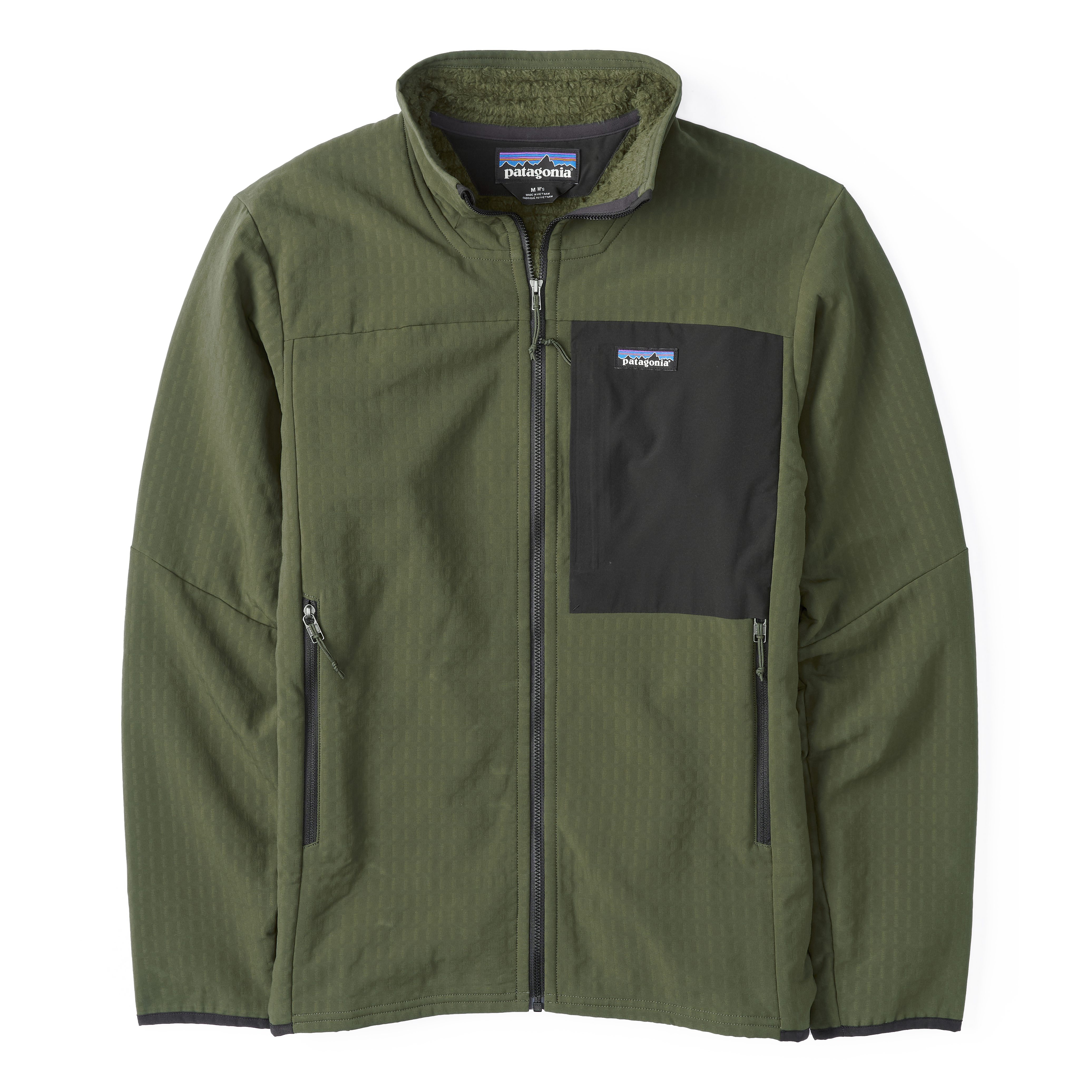 Patagonia R2 TechFace DWR Jacket - Pine Needle Green | Active