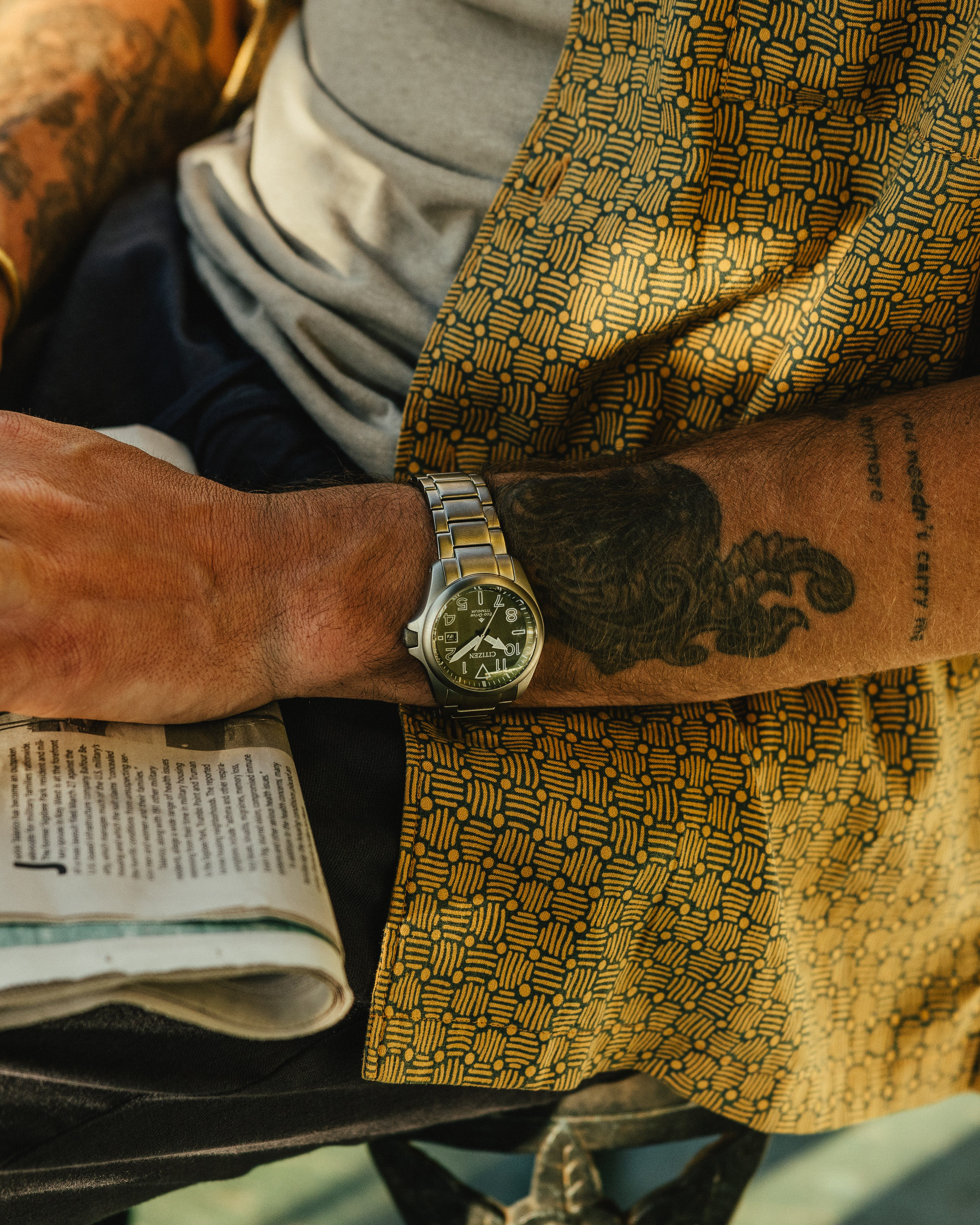 Citizen Huckberry x Citizen Promaster Tough Watch - Titanium/Olive