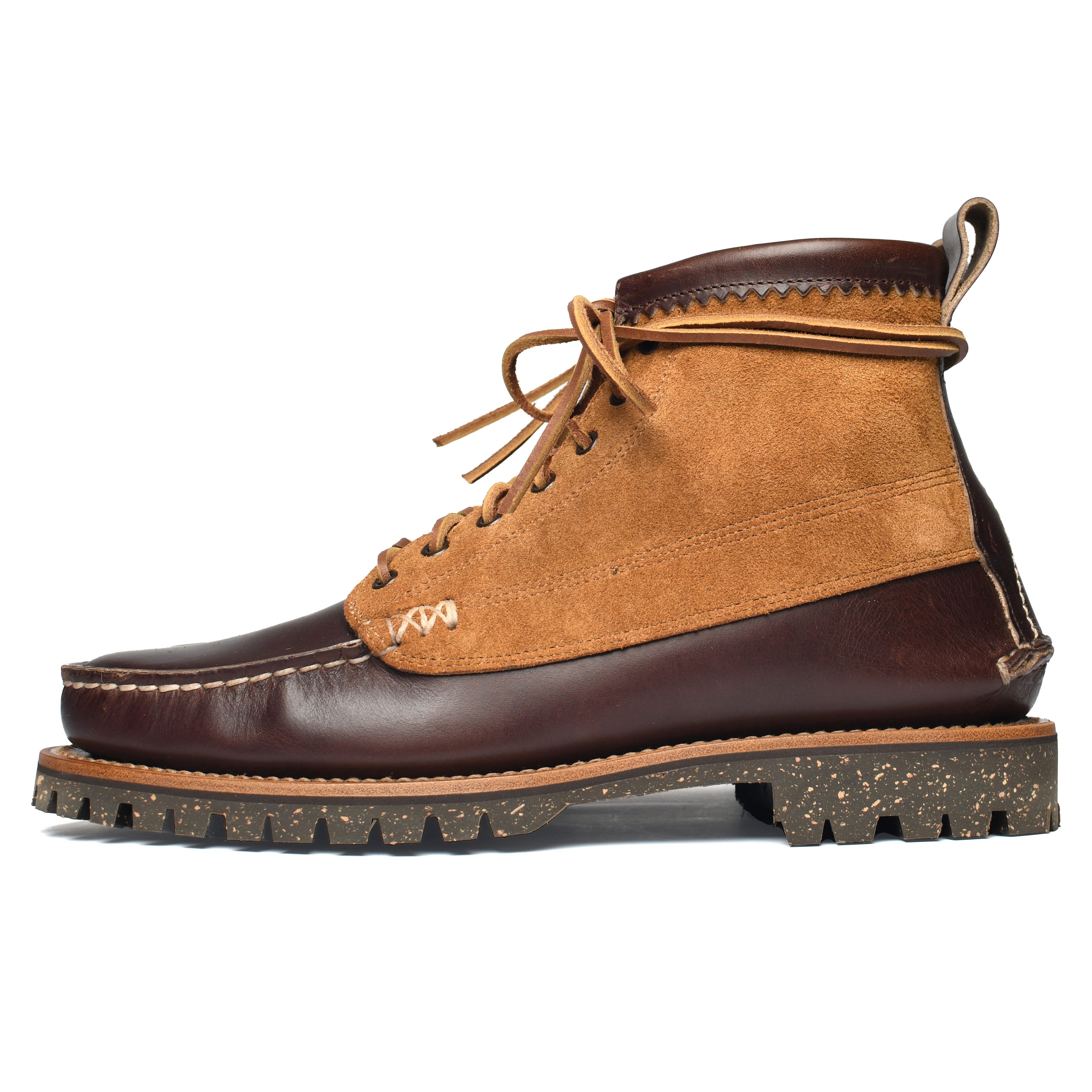 ユケテン モカシン ブーツ オリーブ angler boots ユケテン モカシン