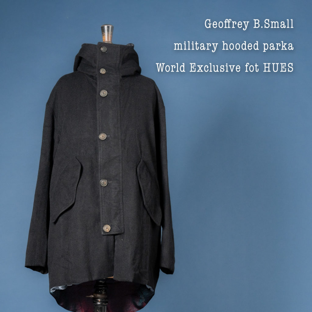 GEOFFREY B.SMALL | HUES 福岡セレクトショップ