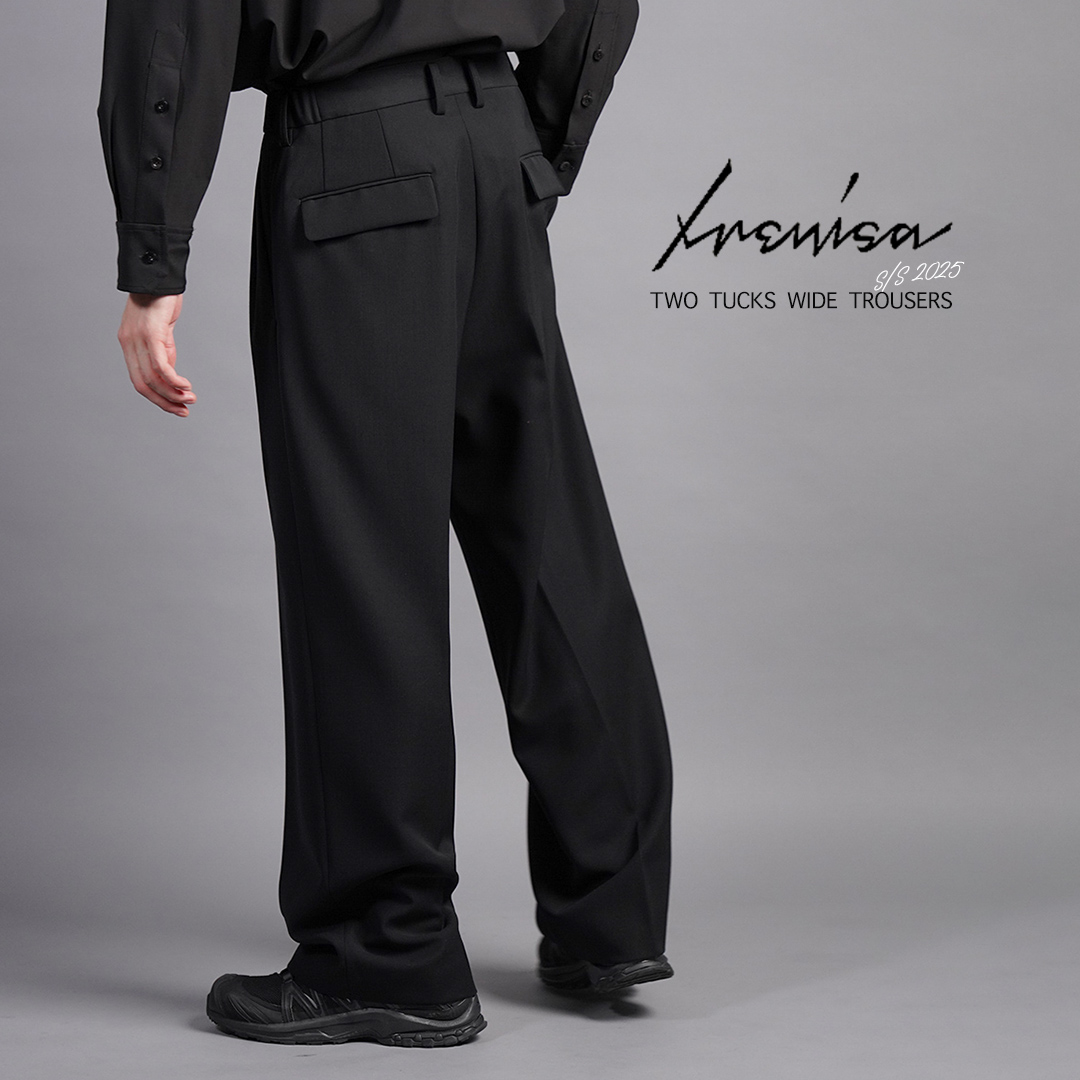 イレニサの2タック ワイドパンツ2025 ver. | HUES 福岡セレクトショップ