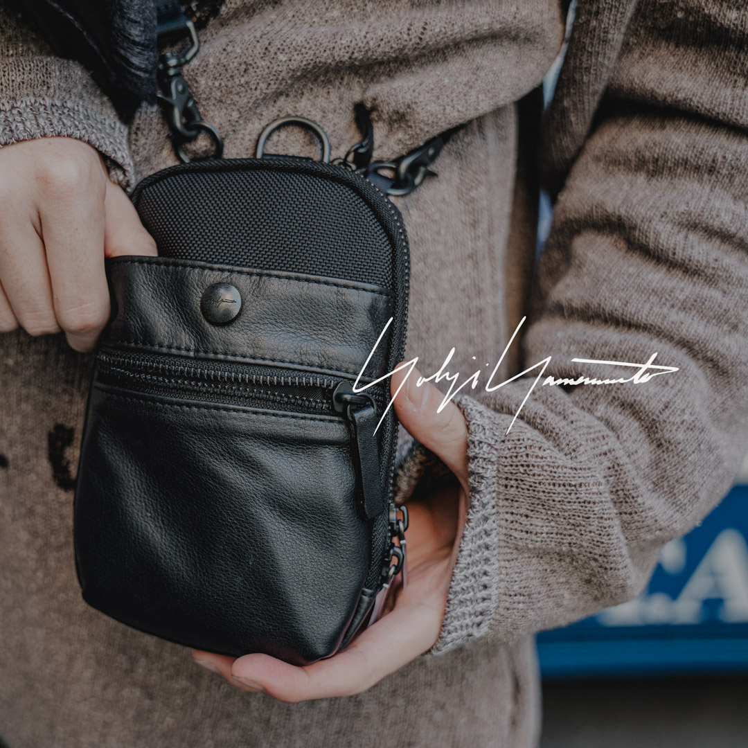 YOHJI YAMAMOTO 22SS SMARTPHONE SHOULDER CASE | HUES 福岡セレクト