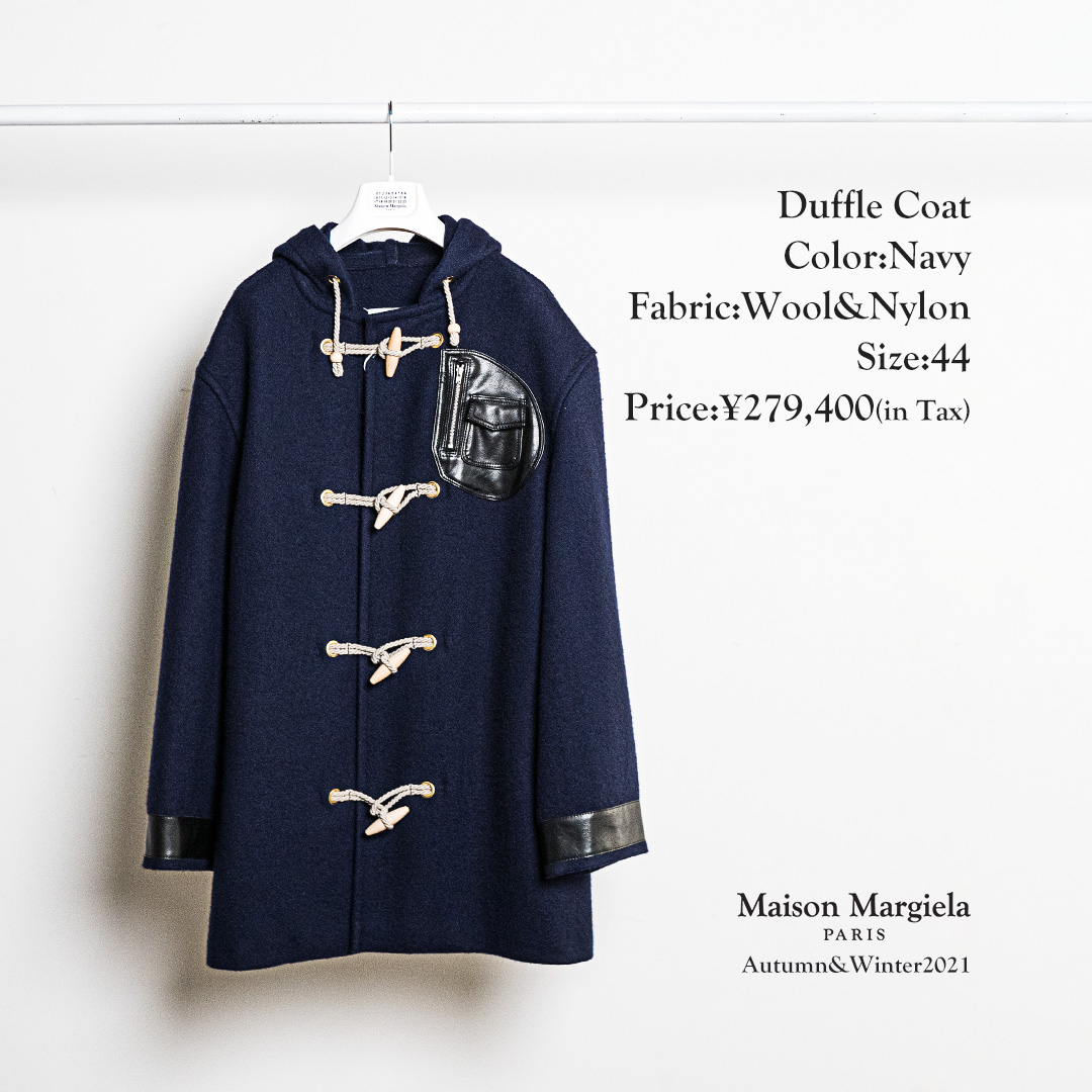 メゾンマルジェラのダッフルコート | HUES 福岡セレクトショップ
