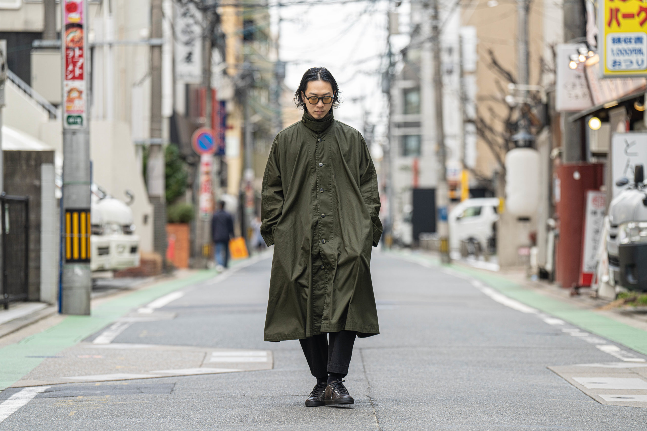 ポータークラシックのギャバジン スウィングコート | HUES 福岡