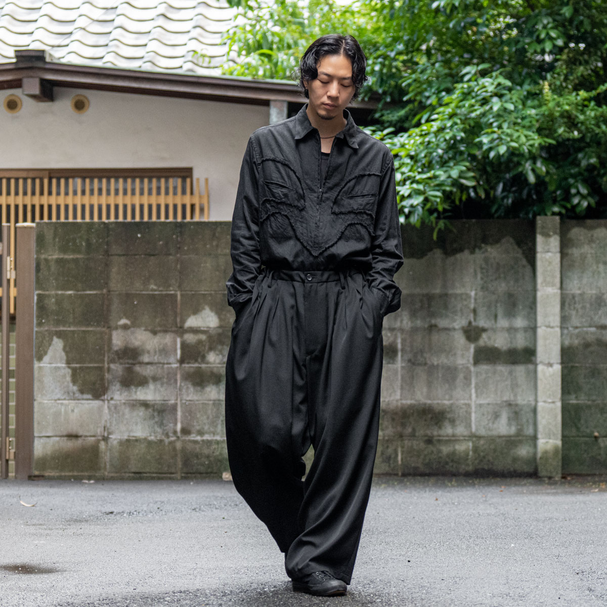 YOHJI YAMAMOTO 12本タックパンツ | HUES 福岡セレクトショップ