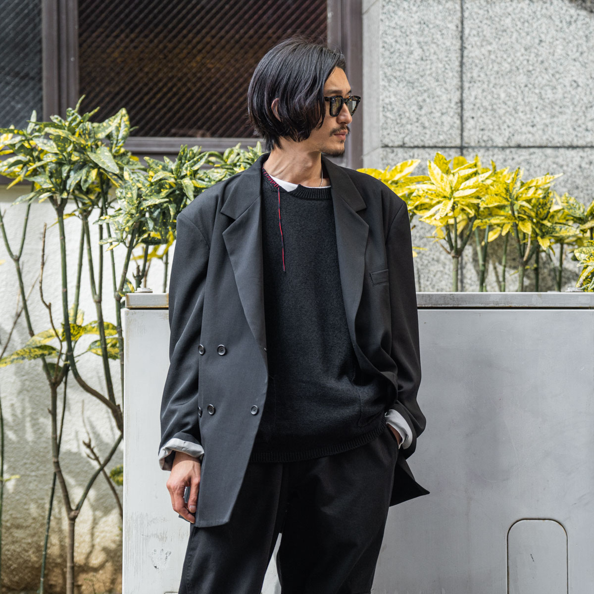 YOHJI YAMAMOTO ダメージニットベスト | HUES 福岡セレクトショップ