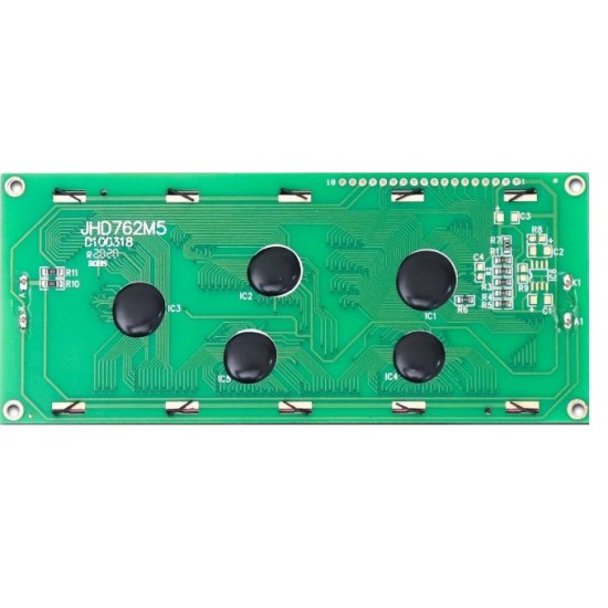 Buy JHD762M5 20x4 Jumbo Alphanumeric LCD Module Blue/White Online