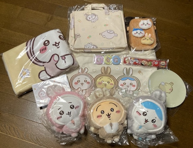 抜き取りなし ちいかわ うさぎ ハッピーバッグ 2023 うさぎ年 ちいかわ