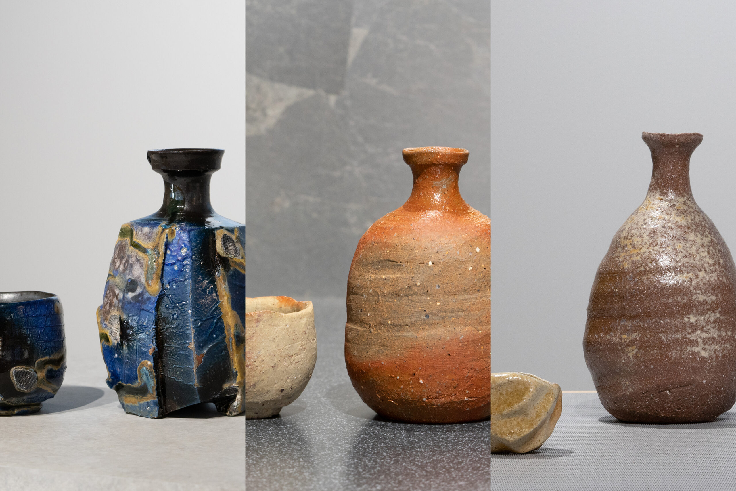 備前焼作家 馬場隆志・藤田祥・森大雅 三人展「三つの手」 - HULS