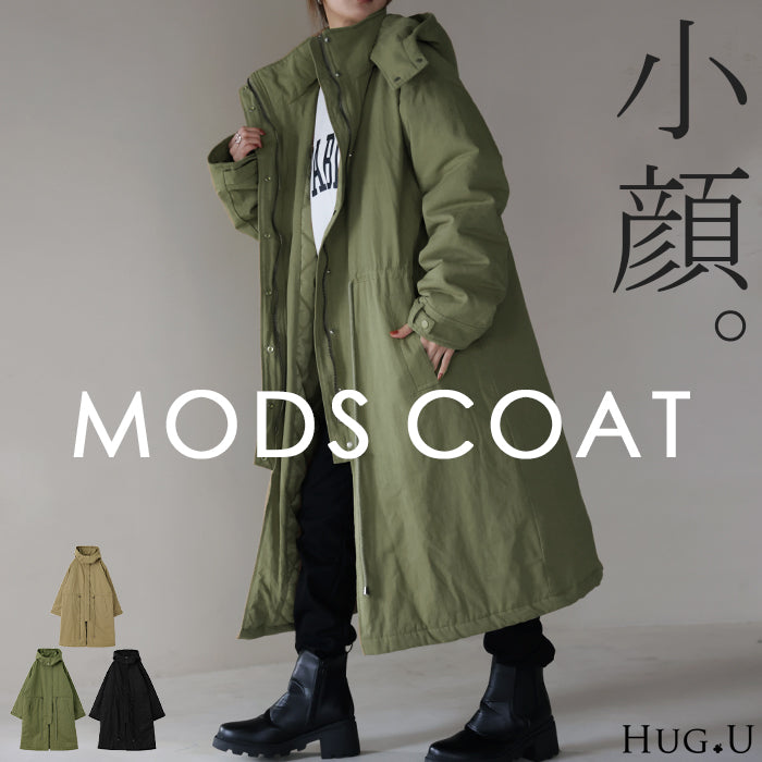 超本命 ミリタリー 」 アウター レディース ミリタリーコート 中綿