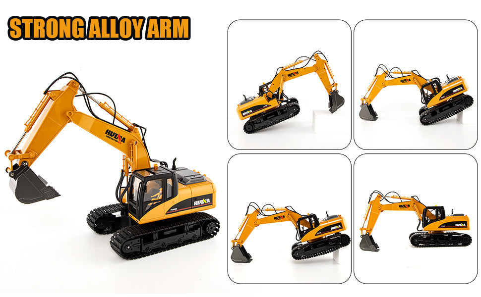 Huina 1535-1 RC Excavator (2024 Model)