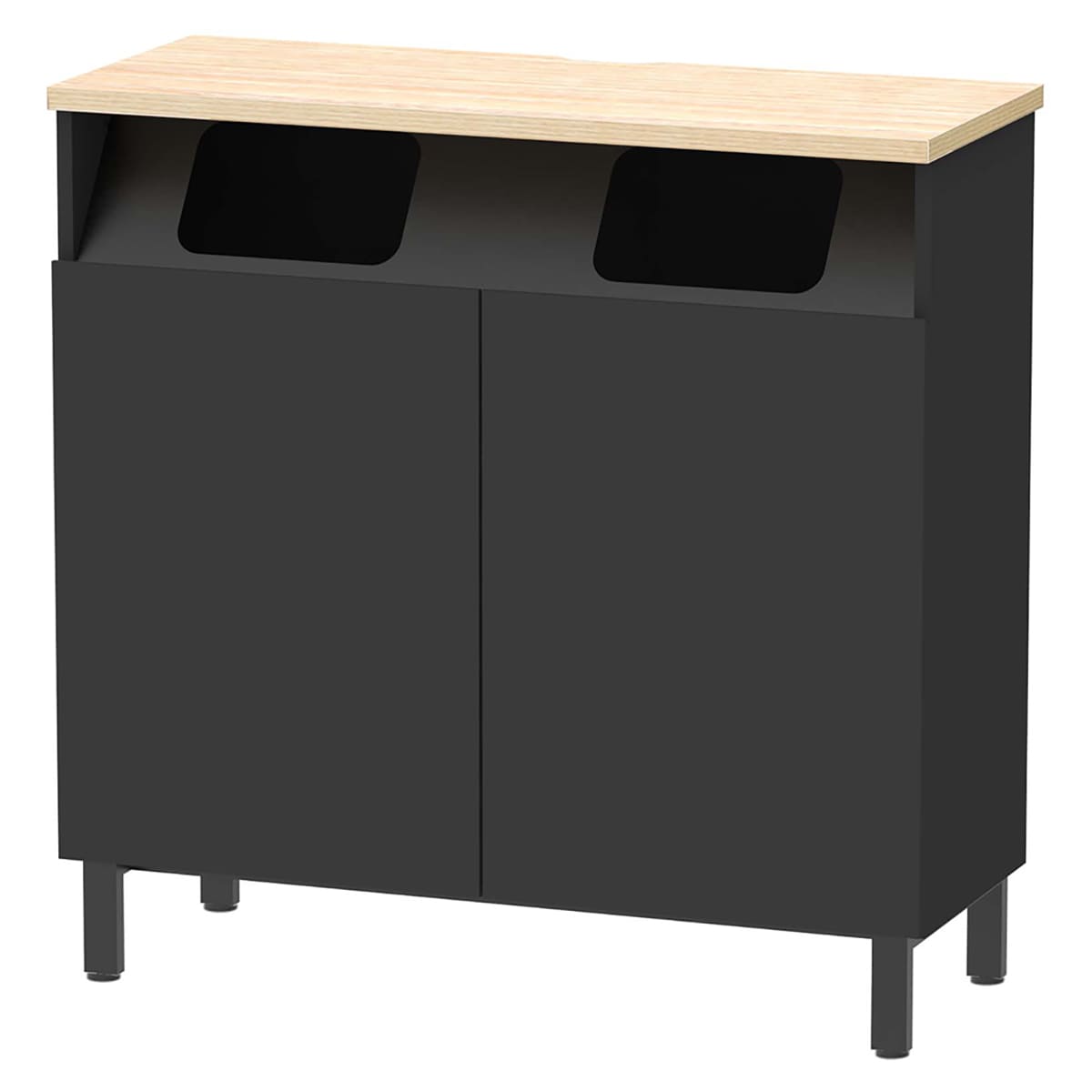 スタッツィオーネ 収納カウンター ダストボックスタイプ RFDBC-1040-DB