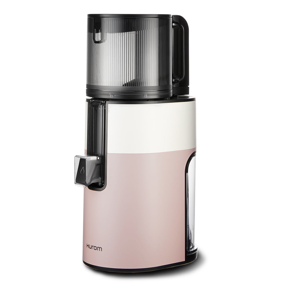 ヒューロム コールドプレスジューサー H400（ホワイトxダウンピンク