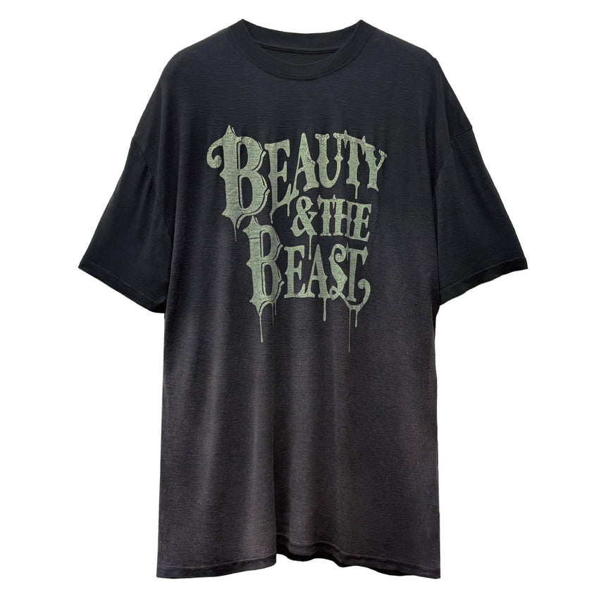BEAUTY & THE BEAST T-SHIRT（BLACK） – HYDE ONLINE STORE
