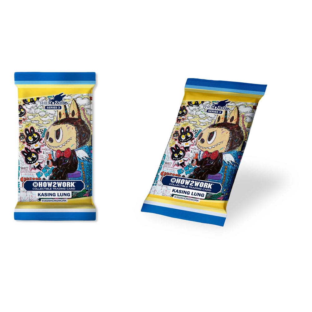 Labubu The Monsters Series 3 Chrome Trading Cards | How2Work