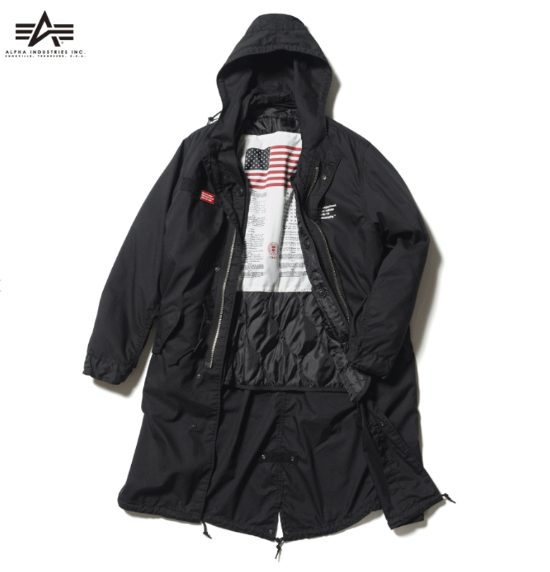 SOPH.初売り】uniform experiment×ALPHA M-51 MODS COATは使い勝手良し