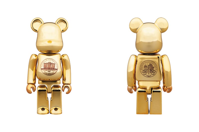 Medicom Toy Vienna Philharmonic Gold BE@RBRICK | Drops | Hypebeast