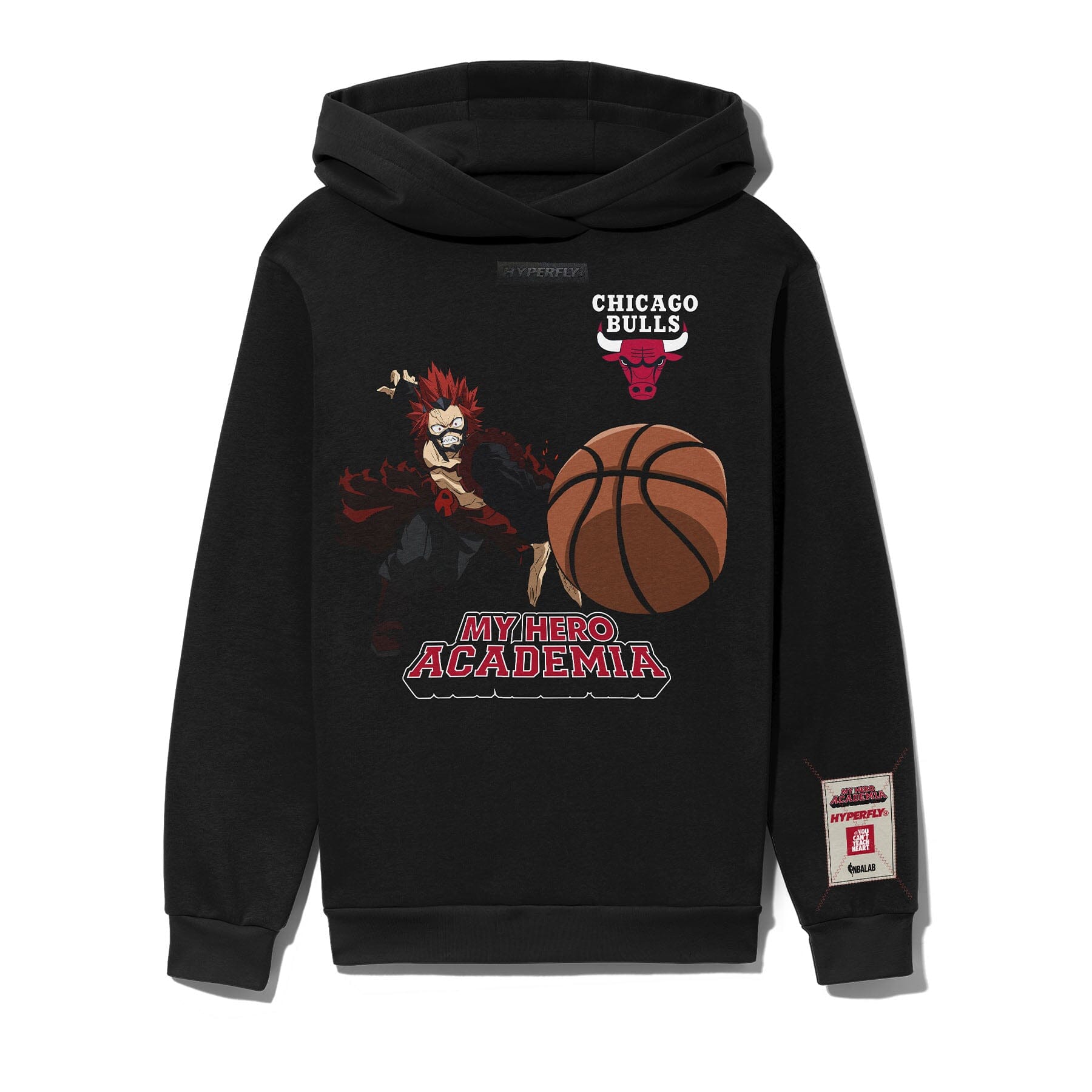 HYPERFLY + NBA + My Hero Academia Bulls Hoodie – Hyperfly
